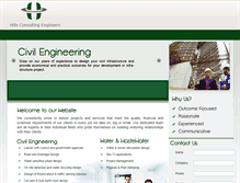 Tablet Screenshot of hillsconsulting.com.au